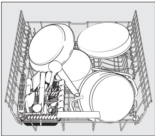 MIELE LAVE-VAISSELLE 5312 - Lave-vaisselle avec panier à couverts - 7