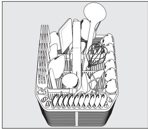 MIELE LAVE-VAISSELLE 5312 - Lave-vaisselle avec panier à couverts - 5