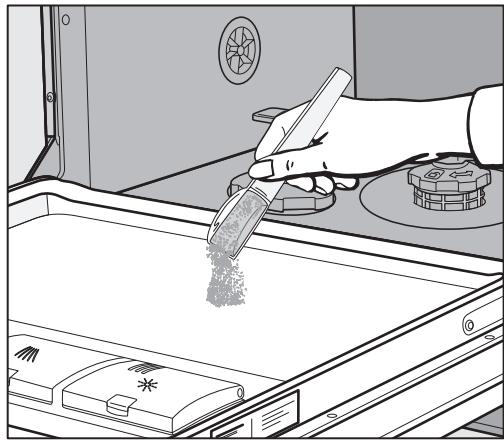 MIELE LAVE-VAISSELLE 5312 - Verser le détergent - 3