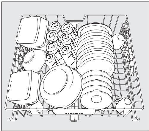 MIELE LAVE-VAISSELLE 5312 - Lave-vaiselle avec tiroir à couverts - 2