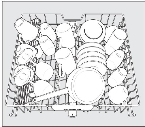 MIELE LAVE-VAISSELLE 5312 - Lave-vaisselle avec panier à couverts - 1