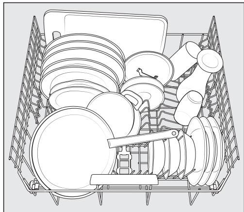 MIELE LAVE-VAISSELLE 5312 - Lave-vaiselle avec tiroir à couverts - 3