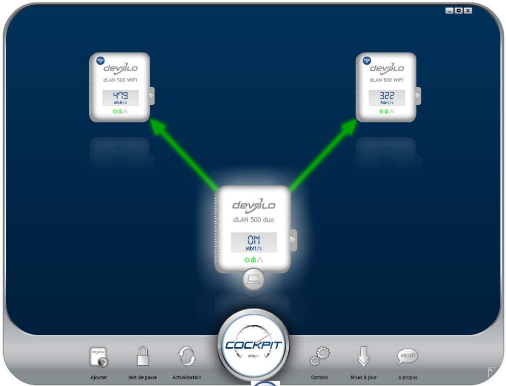 DEVOLO CPL DLAN 1200+ SKIT - Logiciel devolo Cockpit - 1