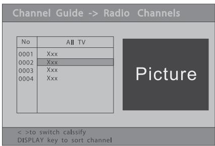 SIGMATEK DVBX-200 - Canal de Radio - 1
