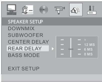 SIGMATEK DVBX-200 - DÉLAI DES HP ARRIÈRES - 1