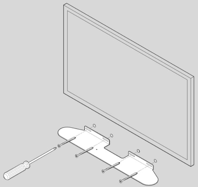SONOS 36 DaRrySONOSENCEINTE WIFIROAM SL BLANC - Contenu du kit de fixation - 5