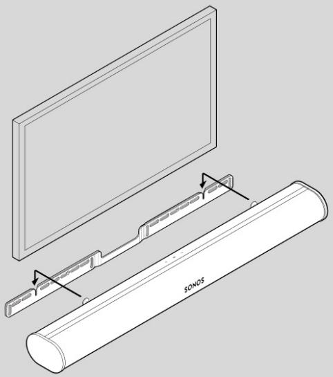 SONOS 36 DaRrySONOSENCEINTE WIFIROAM SL BLANC - Contenu du kit de fixation - 7