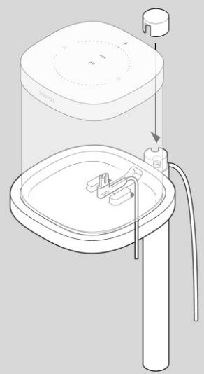 SONOS 36 DaRrySONOSENCEINTE WIFIROAM SL BLANC - Assemblage de votre pied d'enceinte Sonos - 5