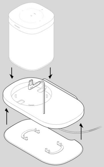 SONOS 36 DaRrySONOSENCEINTE WIFIROAM SL BLANC - Assemblage de votre étagère Sonos - 6