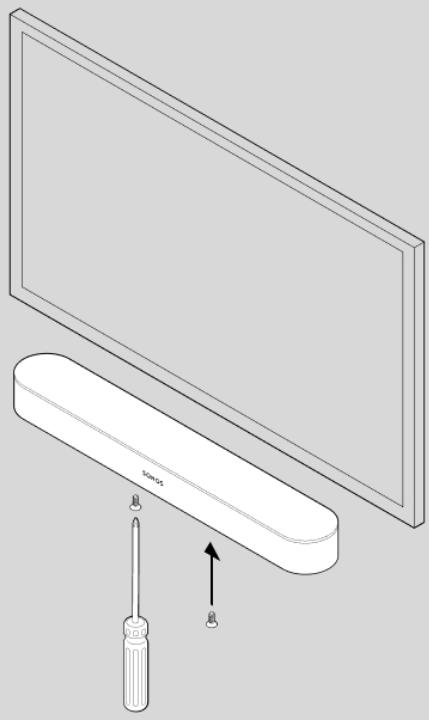 SONOS 36 DaRrySONOSENCEINTE WIFIROAM SL BLANC - Contenu du kit de fixation - 8