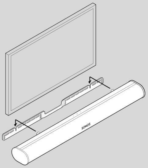 SONOS 36 DaRrySONOSENCEINTE WIFIROAM SL BLANC - Contenu du kit de fixation - 7