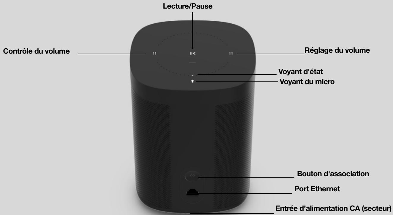 SONOS 36 DaRrySONOSENCEINTE WIFIROAM SL BLANC - One - 1