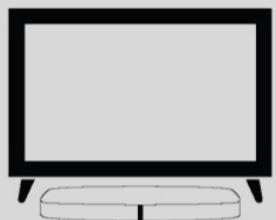 SONOS 36 DaRrySONOSENCEINTE WIFIROAM SL BLANC - Sous une TV avec un pied unique - 1