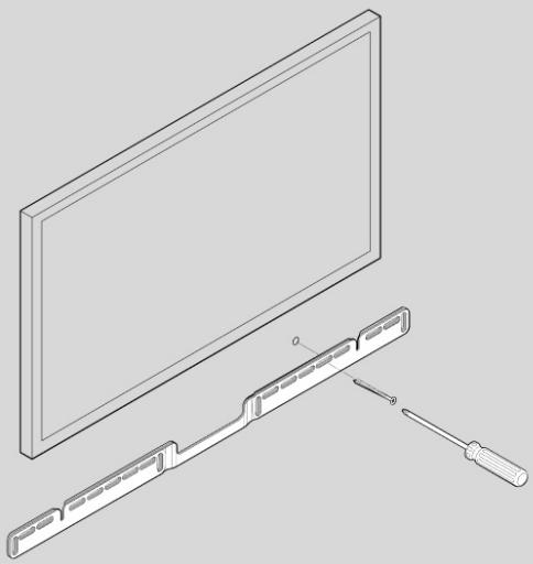 SONOS 36 DaRrySONOSENCEINTE WIFIROAM SL BLANC - Contenu du kit de fixation - 4