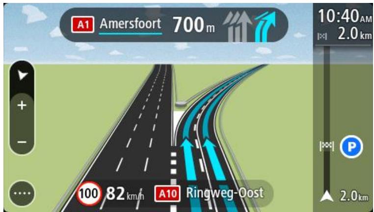 A1 Amersfoort 700 m 10:40 AM 2.0 km 100 82 km/h A10 Ringweg-Oost 2.0 km