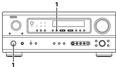 DENON AVR-1803 - Mémoire préréglée automatique - 1