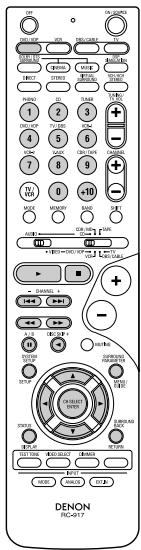 DENON AVR-1803 - Remarque: - 1