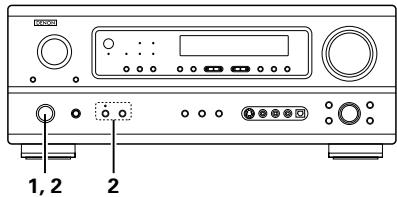 DENON AVR-1803 - Initialisation du microprocesseur - 1