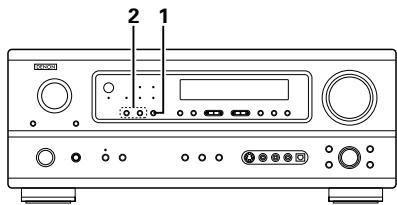 DENON AVR-1803 - Vérification de la source programme actuellement en cours de reproduction, etc. - 3