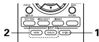 DENON AVR-1803 - Vérification de la source programme actuellement en cours de reproduction, etc. - 4