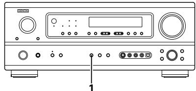DENON AVR-1803 - Avant la lecture utilisant la fonction d'ambiance - 1
