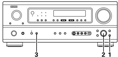 DENON AVR-1803 - Réglage de la qualité sonore (tonalité) - 1