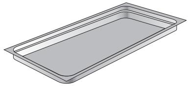 MIELE DG5664-3 - plat inox, non perforé - 1