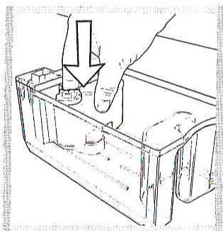 HOTPOINT MCA 16 - Montage du filtre à eau - 2