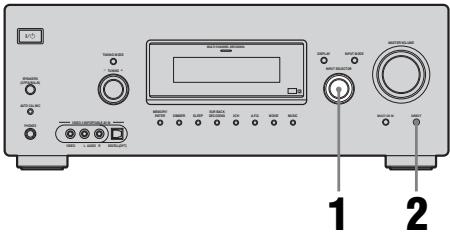 SONY STR-DG 700 - Écoute du son sans aucun réglage (ANALOG DIRECT) - 1