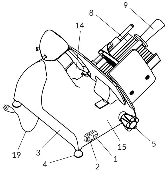 DARTY 36DaRryBERKELTRANCHEUSEREDLINE250 - ČASTI STROJE - 1