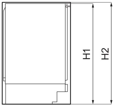 AEG ABB682F1AF - Dimensions - 1