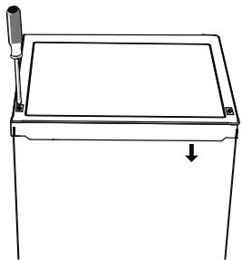 MOULINEX MSTTR1O3WHA - Inversion du SENS d'ouverture de la porte - 14