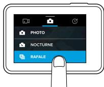 GOPRO ACTIONHERO8BLACK - Navigation a LAIDE de l'ecran tactile - 1