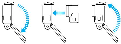 GOPRO ACTIONHERO8BLACK - Installation de la caméra dans the frame - 1