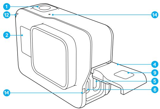 GOPRO ACTIONHERO8BLACK - TABLE des matières - 1