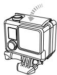 GOPRO HERO 4 SILVER PACK - Pour permettre la caméra dans le boîtier: - 3