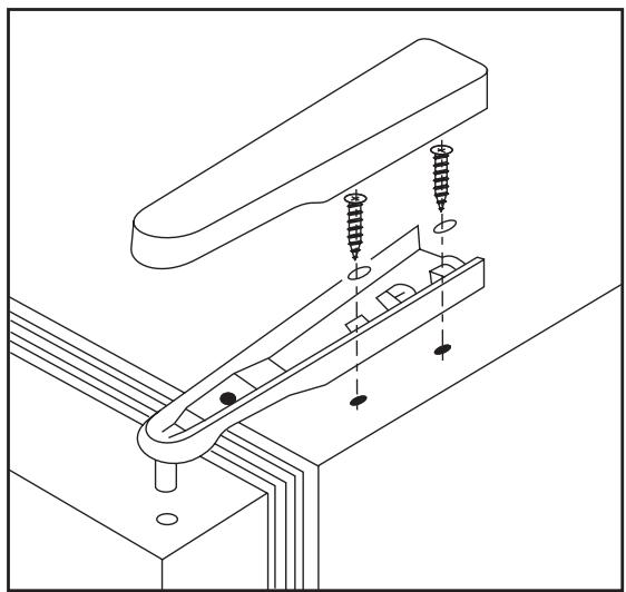 ARTHUR MARTIN AUT 540 BLANC - Pour changer le sens d'ouverture de porte - 1