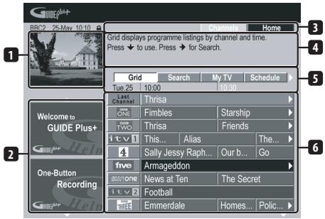 PIONEER DVR 540 HX - Utilisation du système GUIDE Plus+ - 1
