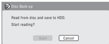 PIONEER DVR 540 HX - Sélectionnez 'Start'. - 1