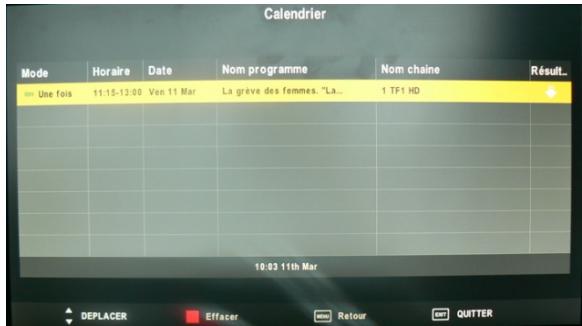 CGV SLIM LED 22 HD-WC - Supprimer un programmateur - 1