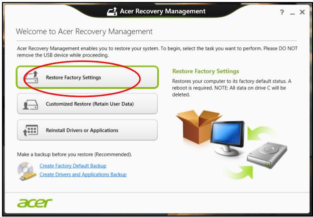 ACER ICONIA W4-820 6460 - Récupérer depuis windows - 2