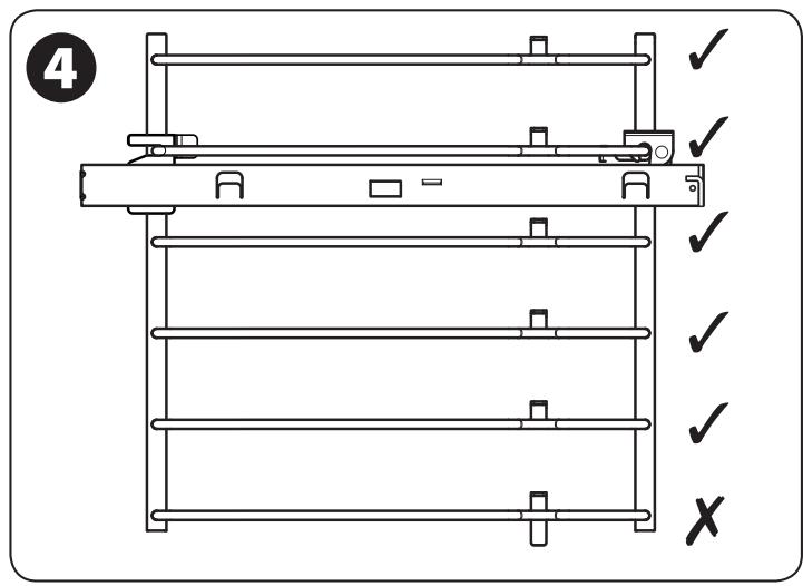 LA CORNUERE ALB9ODFSS/BN-EU - Fitting the telescopic runners – Placer les rails télécopiques - 6