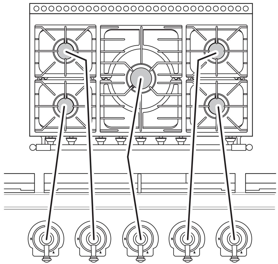 LA CORNUERE ALB9ODFSS/BN-EU - Vue d'Ensemble de la Cuisinière - 1