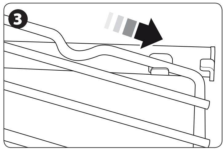 LA CORNUERE ALB9ODFSS/BN-EU - Fitting the shelf – Placer la grille - 3