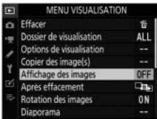 NIKON D780 - Mettez en surbrillance une rubrique de menu. - 2