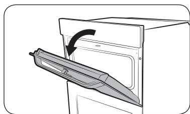 SAMSUNG V75N5671RS/EF - Comment utiliser la porte supérieure ? - 2
