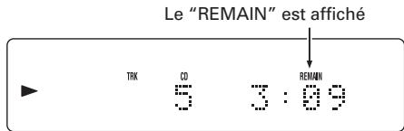 MARANTZ CD6003N1S6 - Pour changer l'affichage de temps - 3