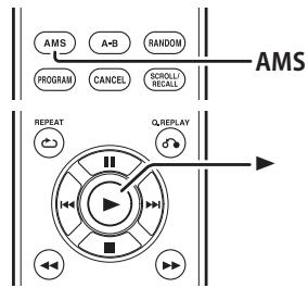 MARANTZ CD6003N1S6 - Lecture AMS (recherche d'une PISTE specifique) - 1