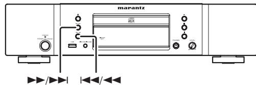 MARANTZ CD6003N1S6 - Retourner au debut de la PISTE en COURS ou à une PISTE précédente - 1