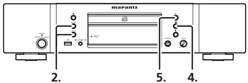 MARANTZ CD6003N1S6 - Lecture des PISTES dans un ORDRE programme - 1
